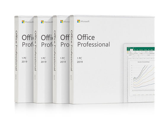 การรับประกันอายุการใช้งานคีย์การ์ดลิขสิทธิ์ดั้งเดิมของ Microsoft Office 2019 Pro Plus