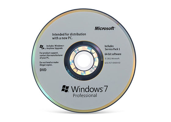 รหัสลิขสิทธิ์ระบบปฏิบัติการ Windows 7 หลายภาษาพร้อม DVD Full Package