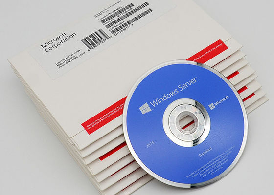 เวอร์ชันภาษาอังกฤษ Windows Server 2016 License Key DVD COA Sticker