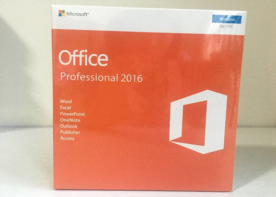 การเปิดใช้งานออนไลน์ 100% เวอร์ชันภาษาหลายภาษาของคีย์ Microsoft Office 2016 Pro Plus