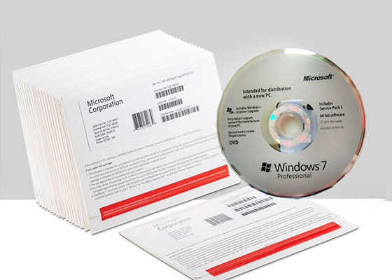 แพ็คเกจดีวีดีระบบปฏิบัติการ Windows 7 เวอร์ชั่นภาษาอังกฤษ Win 7 Pro License Key