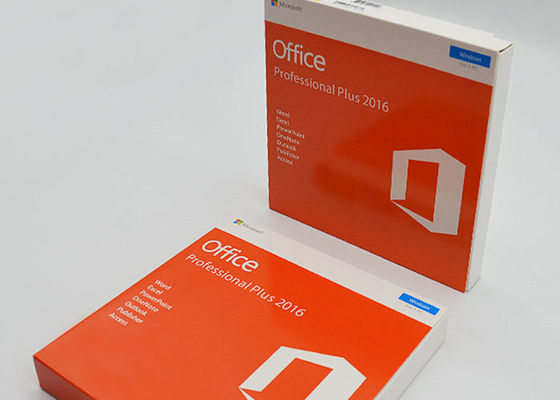 เวอร์ชั่นภาษาอังกฤษ Office 2016 Pro Plus DVD แพ็คเกจเต็ม Office 2016 PP Original Key